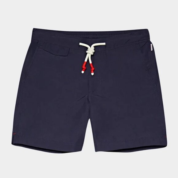 Orlebar Brown Men's Drawstring Standard Swim Shorts Size 32 Navy - Picture 2 of 7